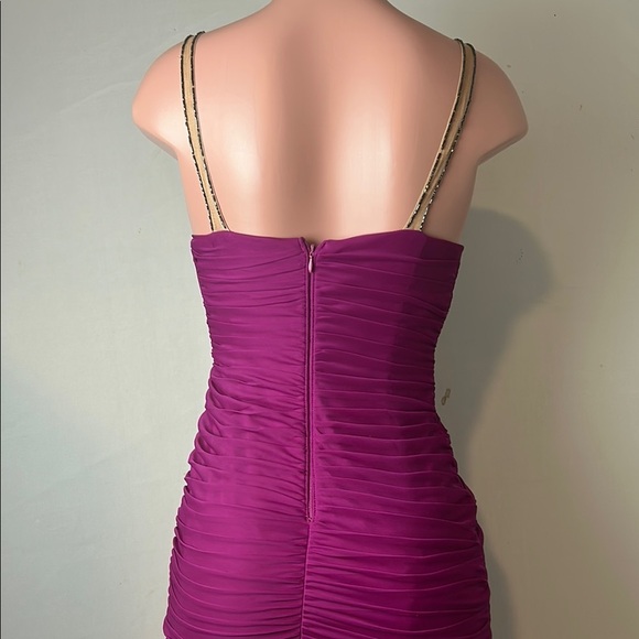 ADRIANNA PAPELL EMBELLISHED STRAPLESS SEXY DRESS SIZE 4 NEW Without Tags - Picture 8 of 13